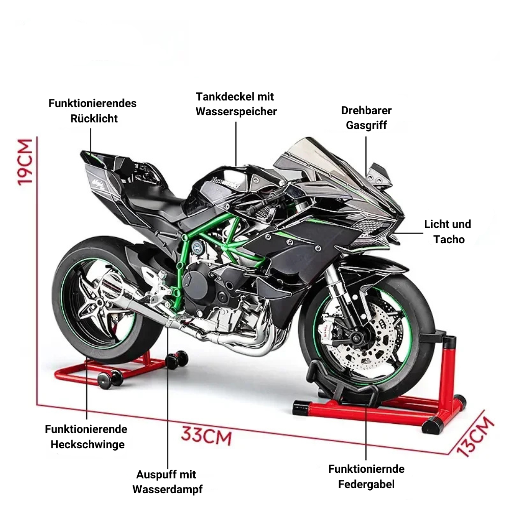 Ninja H2R Motorrad Modell